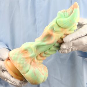 Rhino Color Mixing Silicone Dildo