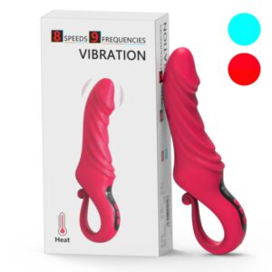 Heating Vibration Dildo With LCD Display