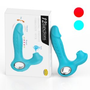 Wriggle Strap-on Suction Vibrator
