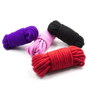 Bondage And Fetish Cotton Rope - 5/10/15/20 M