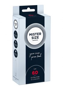 Mister Size – Pure Feel – 60 mm – 10 pack