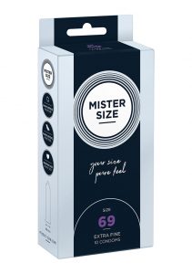 Mister Size – Pure Feel – 69 mm – 10 pack