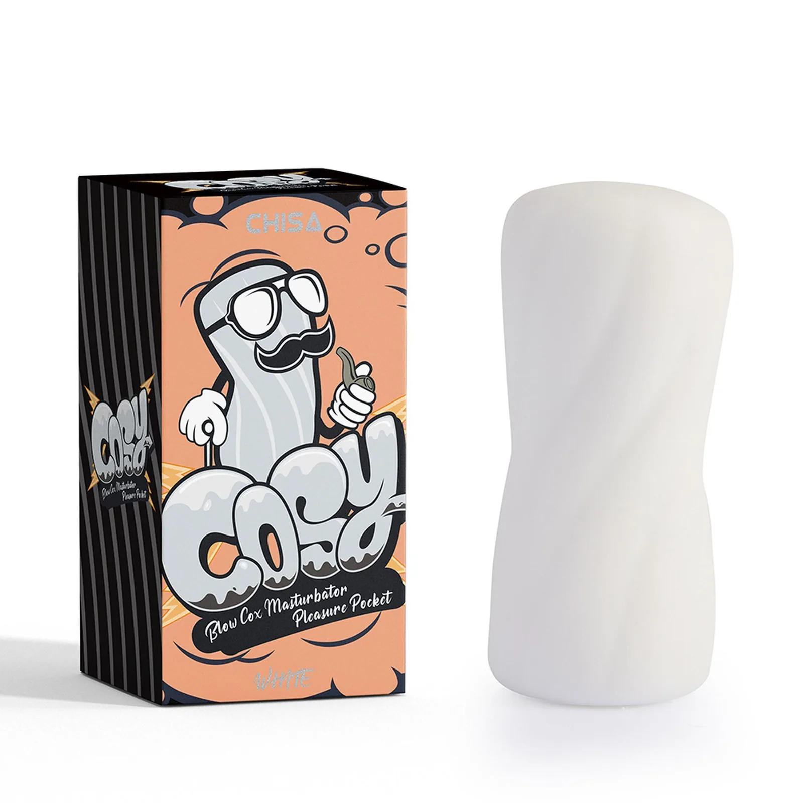 Cosy Blow Cox Pleasure Pocket White - Male Masturbator