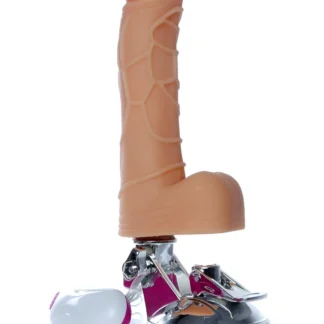 B - Series EasyLove Vibrator, 12 Functions Curved Suction Cup