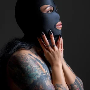 Spandex Hood Black