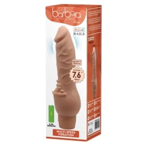 Baile Clark — realistic vibrator in soft TPR, 19.5 cm