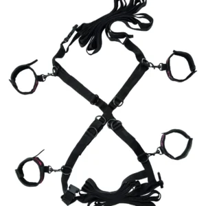 Scandal Over the Bed Cross Black