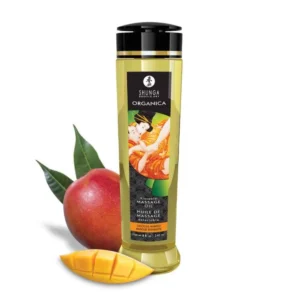 Shunga Organica Luscious Mango — Edible Massage Oil