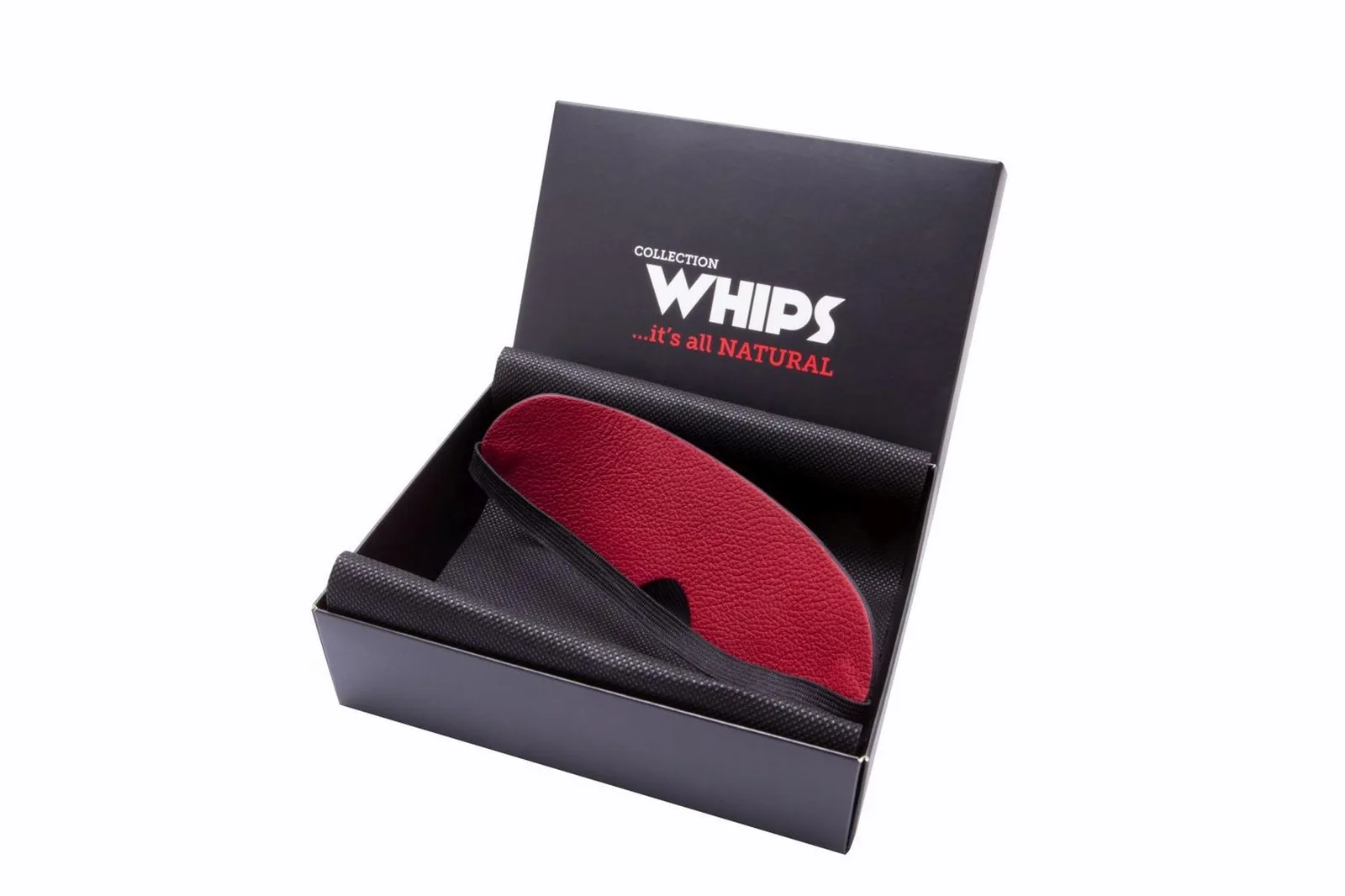Whips Collection Natural Leather Eye Mask
