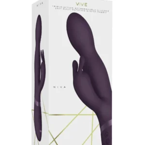 ShotsToys Niva 360 Degrees Rabbit — Purple Rabbit Vibrator