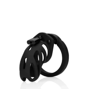 ManCage Model 24 — chastity belt with silicone cage, 9 cm