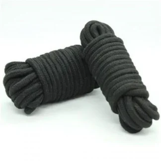 Bindings - Cotton Rope 10m Black