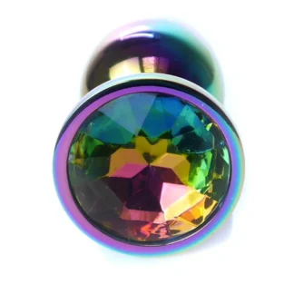MyLove Toys - Multicolour Jewellery Anal Plug - Clear