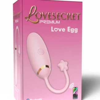 Lovesecret Premium Love Egg – App-Controlled for Couples | 9 Vibration Modes | Pink | Luxury Gift Packaging (LS02)
