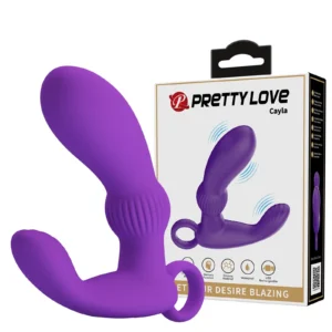 Pretty Love Cayla Purple — Prostate Vibrator with 12 Modes