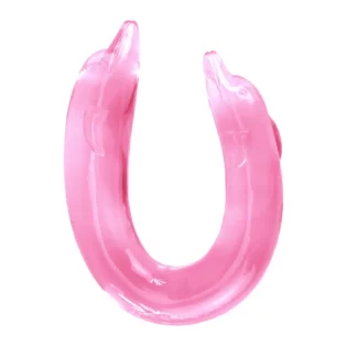 BAILE- Double Dolphin, Bendable Pink