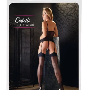 Stockings with seam black 4