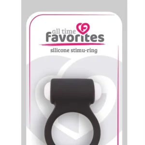 Dream Toys Stimu-Ring Black, Standard Tip