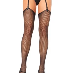 Leg Avenue Fishnet Stockings Black Basic