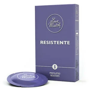 Love Match Resistant Condoms - 6 pcs pack