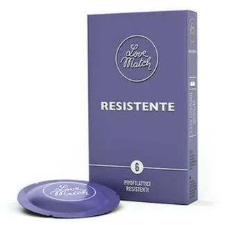 Love Match Resistant Condoms - 6 pcs pack