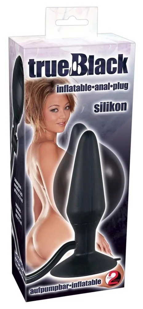 True Black inflatable Plug - Image 2
