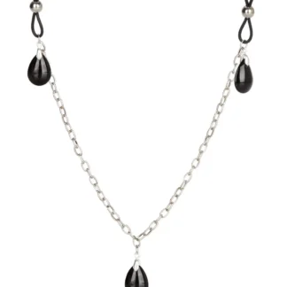 Nonpierce Nipple Chain Jewelry Black