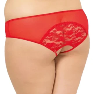 Thong 2466 Plus Size - red XL