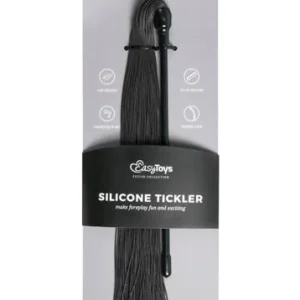Whip-Black Silicone Tickler