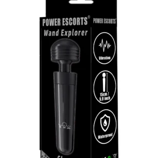 Wand Explorer - Chanti-Vibrator 15cm - Black