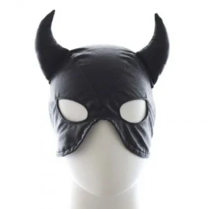Toyz4Lovers Black Devil Leather Mask