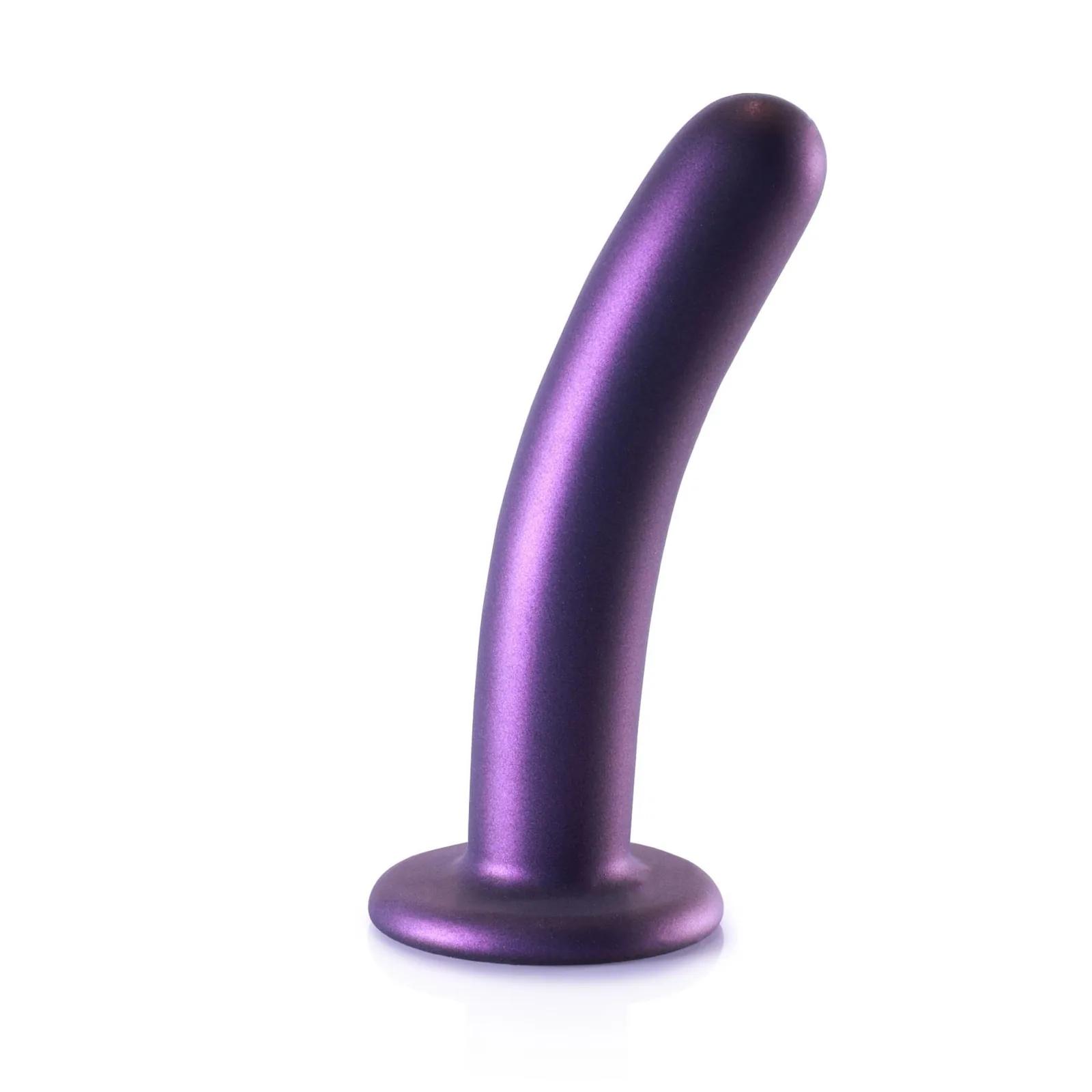 Smooth Silicone G-Spot Dildo - 6'' / 14.5 cm - Image 2