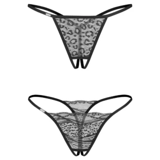 Bianca 2-pack open-crotch thongs 2XL/3XL