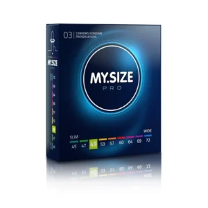 MY.SIZE PRO 49 mm Tight-Fit Condoms - 3 pcs