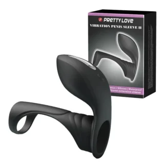 PRETTY LOVE - VIBRATION PENIS SLEEVE II, 7 vibration functions Memory function