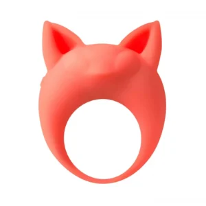 Ring- Vibrating Cockring MiMi Animals Lemur Remi Orange