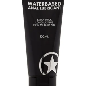 Ouch! Waterbased Anal Lube — Water-Based Anal Lubricant, 100 ml