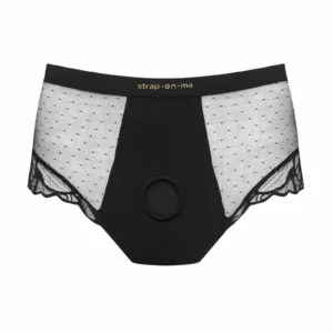 Divine Harness Lingerie - XL - Black