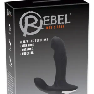 Rebel Plug — Multifunctional Anal Stimulator with Three Zones of Action