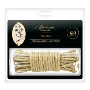 SM BONDAGE HEMP ROPE 10M (Size: M)