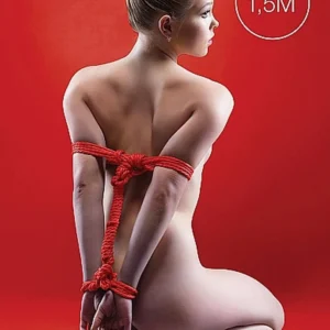 Ouch! Japanese Mini Rope - Red Rope 1.5 m