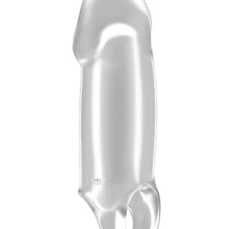No.37 - Stretchy Thick Penis Extension - Translucent