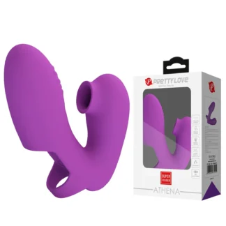 Pretty Love - Super Finger ATHENA Purple, 7 Vibration Functions, 7 Tapping Functions, Memory Function