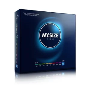 MY.SIZE PRO 72 — ultra-thin condoms XXL, 36 pcs.