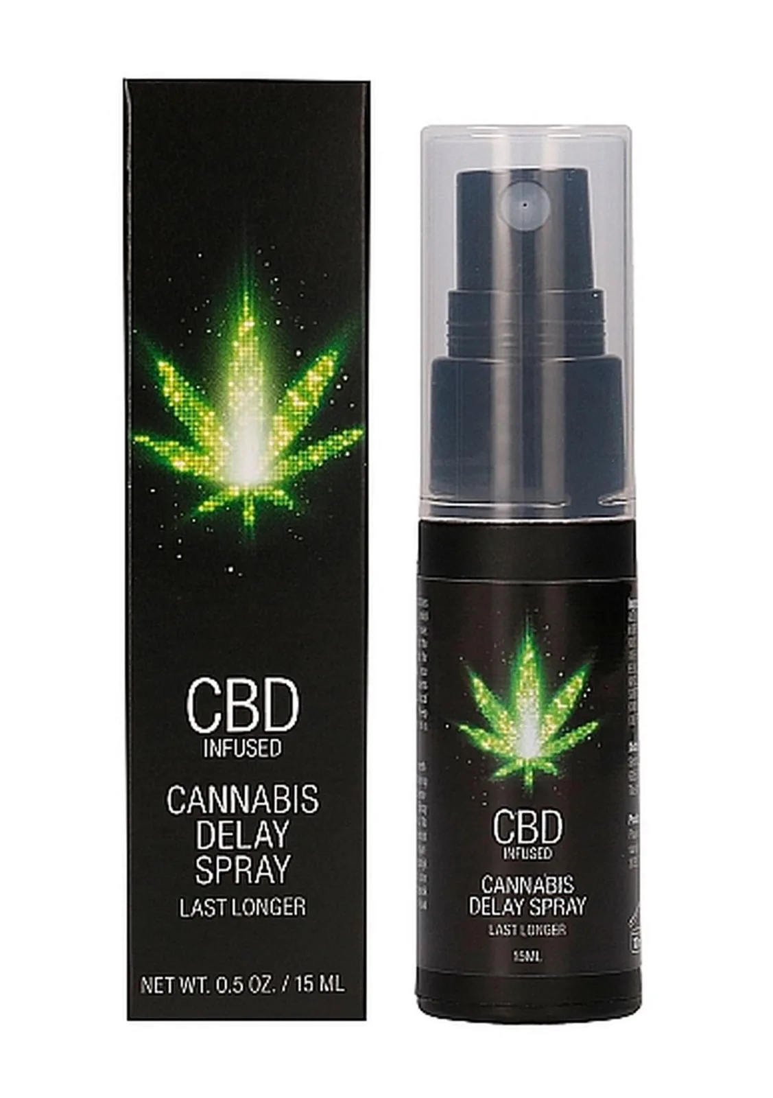 Pharmquests CBD Cannabis Delay Spray — Ejaculation Delay Spray, 15 ml