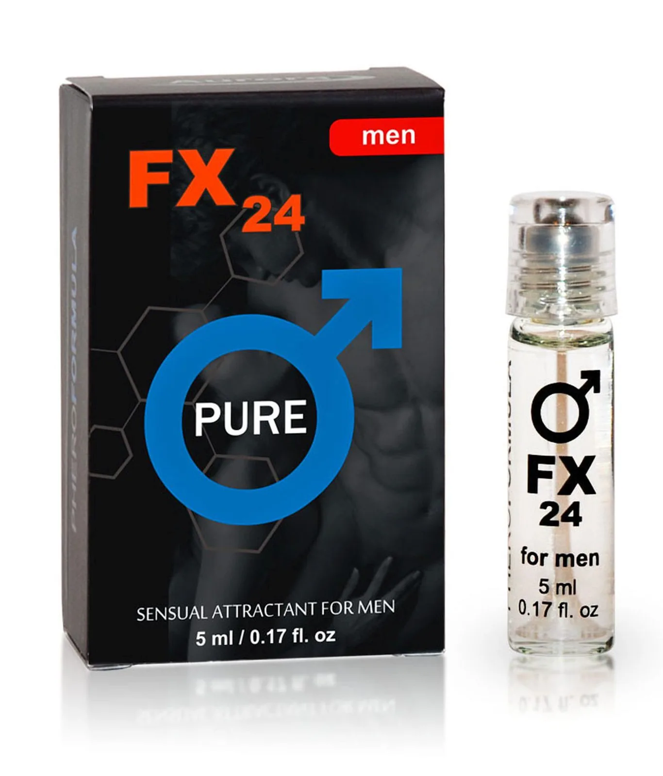 Aurora FX24 Men's Pheromones Neutral Roll-On, 5 ml