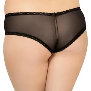 SoftLine Collection 2469 Plus Size — Black Thong XL