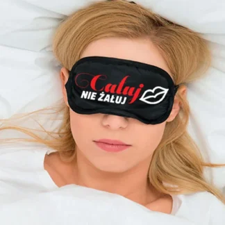 Eye Mask "KISS DON'T REGRET"