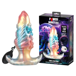 Power Monsters Ebon Leviathan — Inflatable Anal Toy, 18 cm