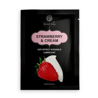 Strawberry & Cream Hot Effect Lubricant 10 ml